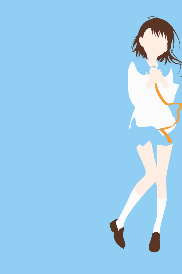 Аниме манга Nisekoi, голубой фон