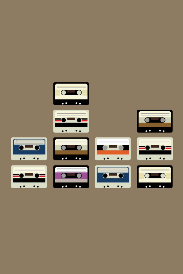 Аудио спектр из аудиокассет