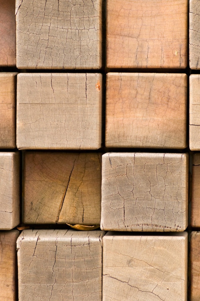 Фон из деревянных кубиков