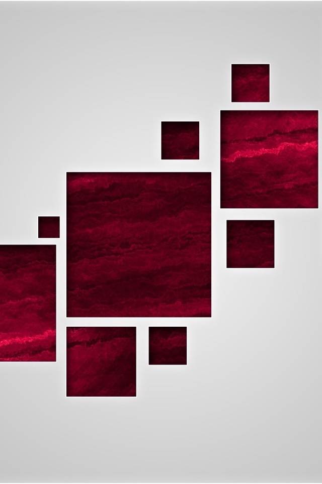 Фон из красных квадратов