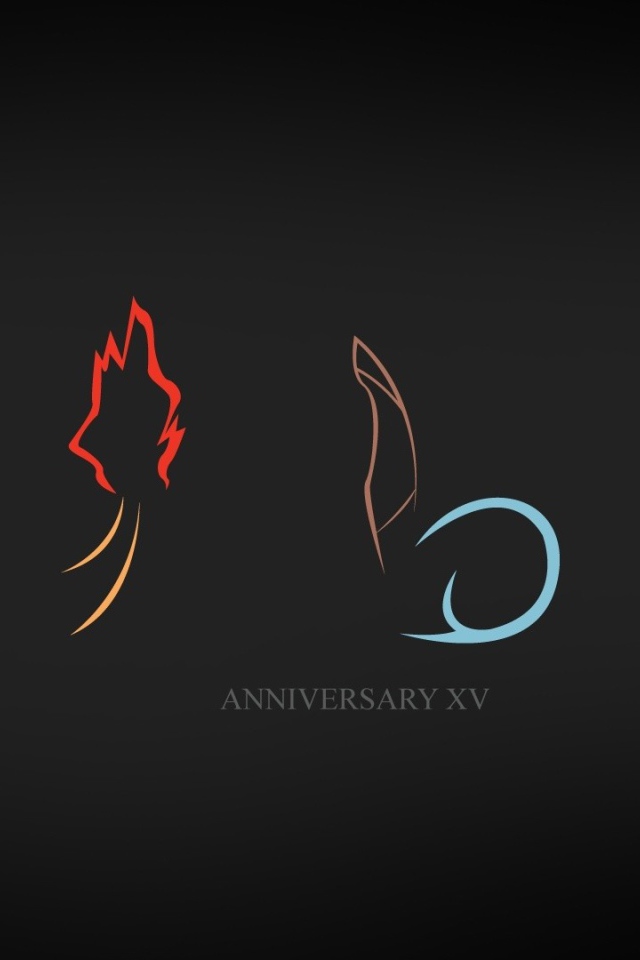 Черный фон Anniversary XV