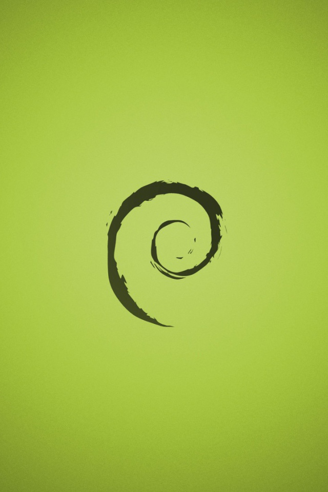 Черный символ на зеленом фоне