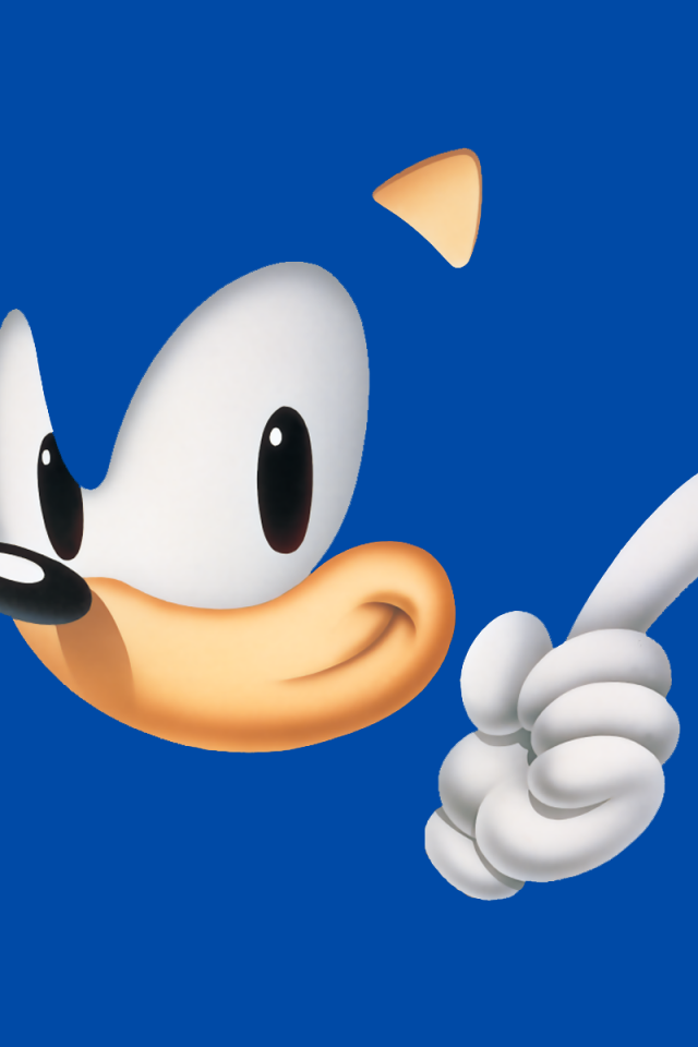 Голубой фон Sonic Riders