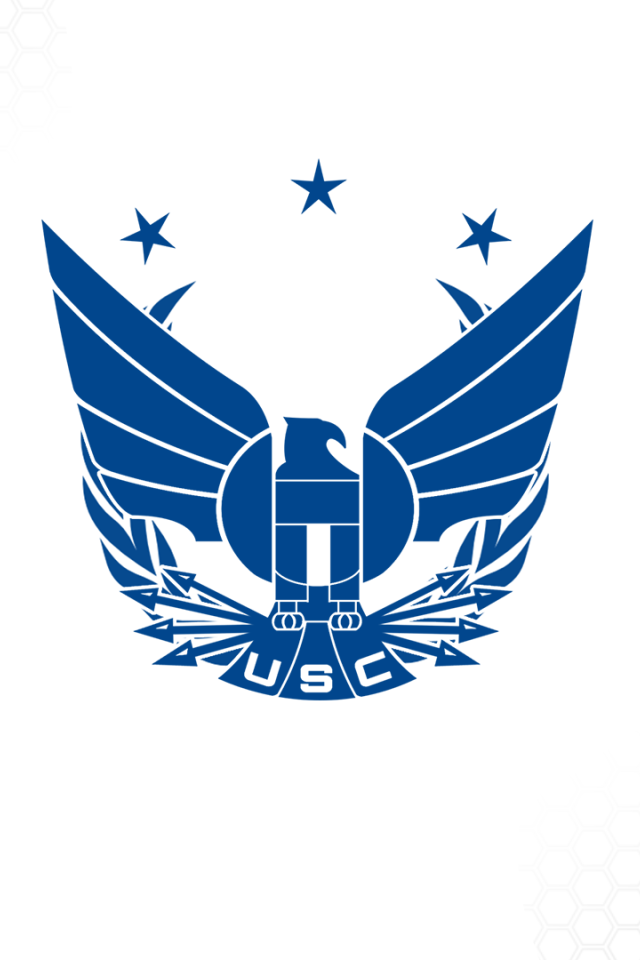 Голубой логотип Объединенной Космической Федерации