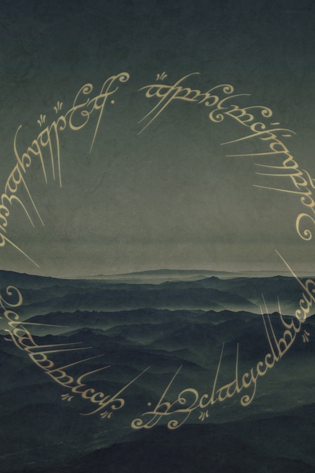 Символы с кольца всевластия