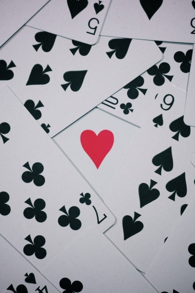 Чирва среди карт других мастей