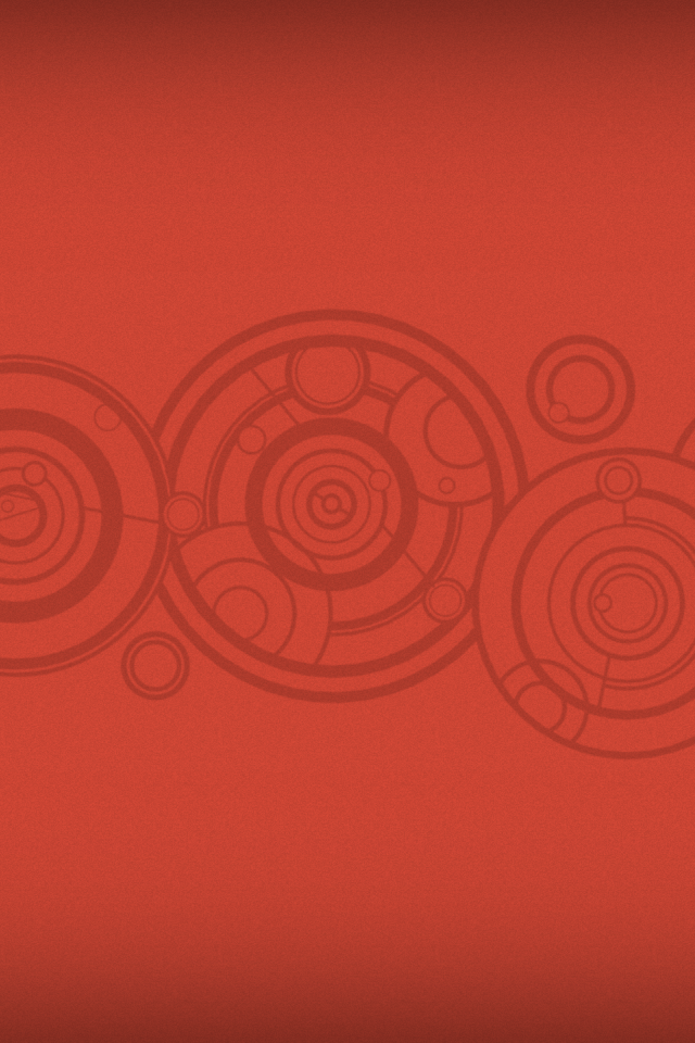 Круги на красном фоне, сериал Доктор Кто