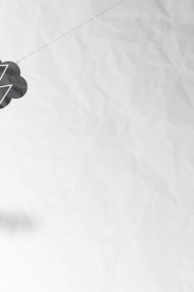 Туча с молнией, фон