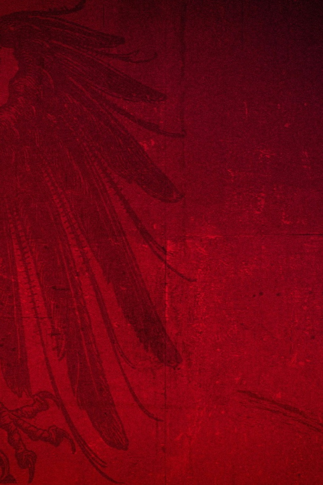 Герб орел на красном фоне