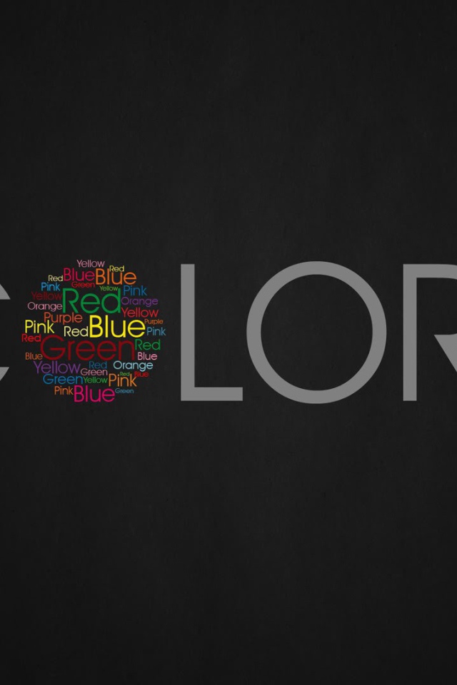 Цвета на сером фоне