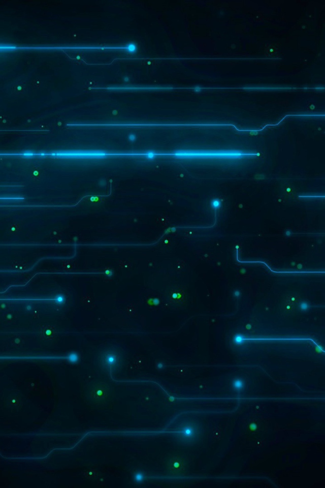 Цифровой фон из неоновых полос