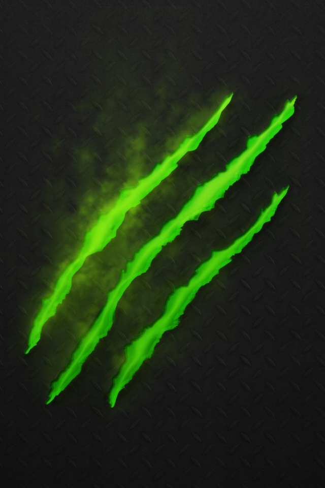 Напиток Monster Energy, черный фон