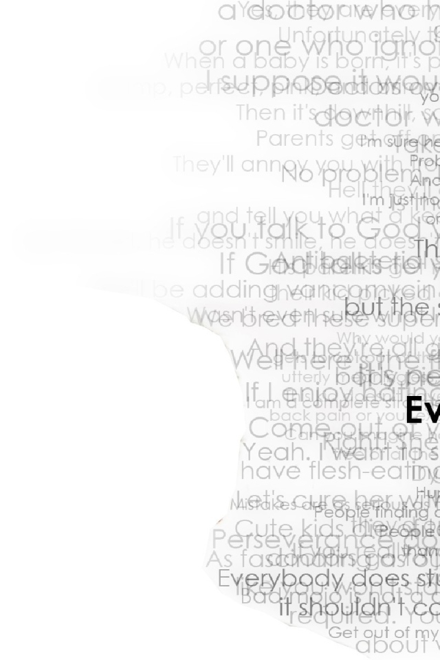 Все лгут, белый фон