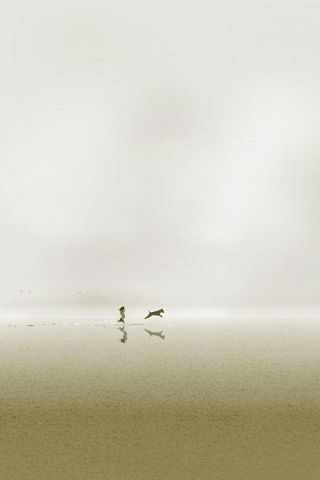 Семья с собакой на белом фоне