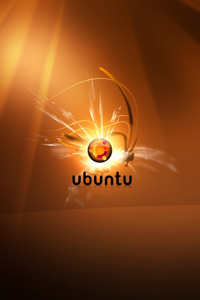 Огненный символ ОС Ubuntu