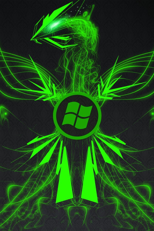 Зеленый орел Майкрософт