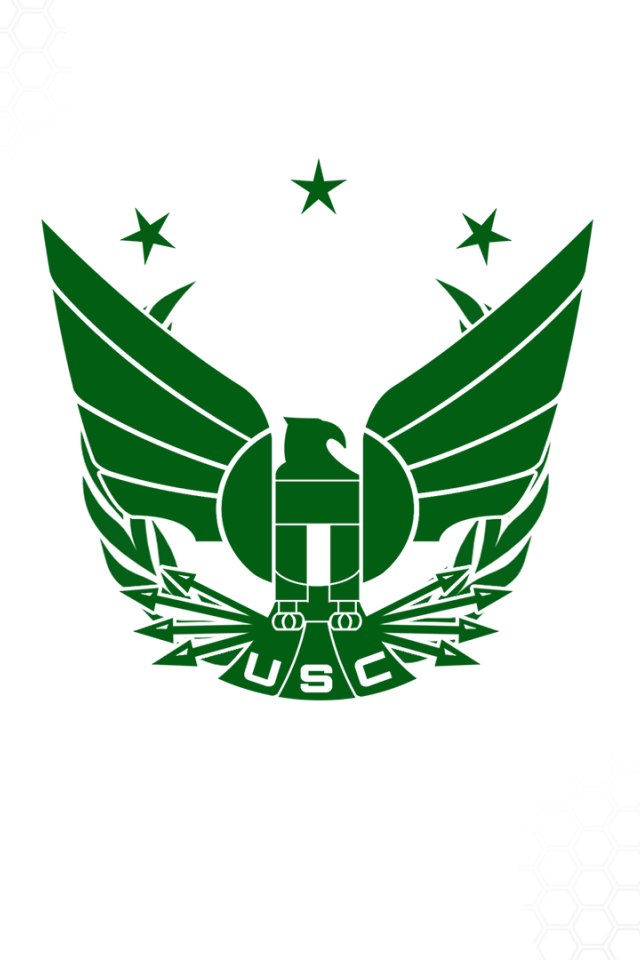 Зеленый логотип Объединенной Космической Федерации