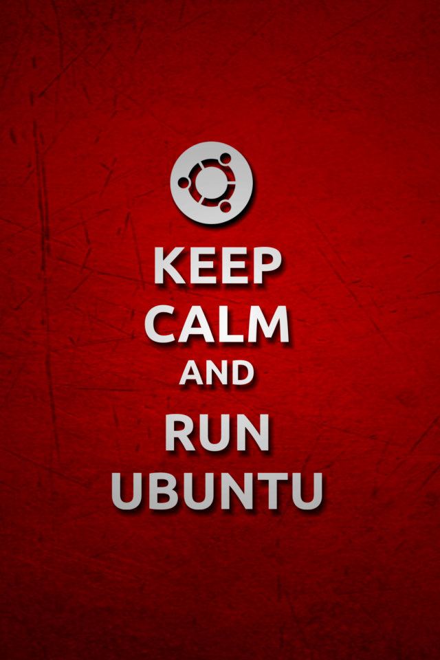 Сохраняйте спокойствие и запускайте Убунту