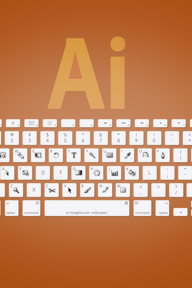 Клавиатура Адоб Иллюстратор