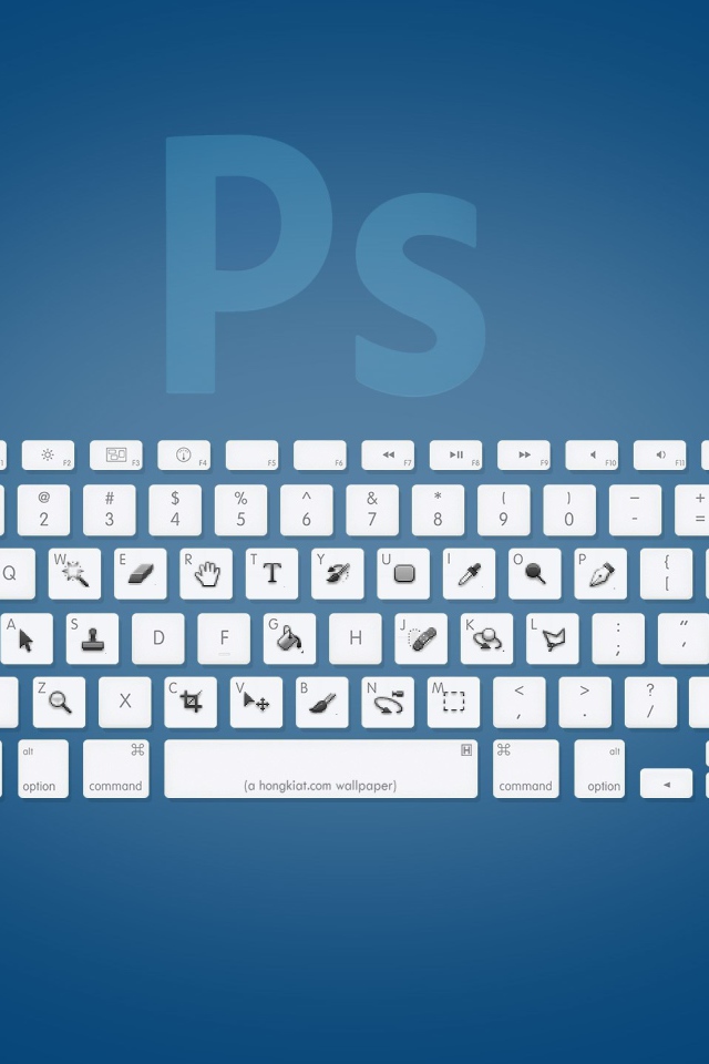 Клавиатура Адоб Фотошоп