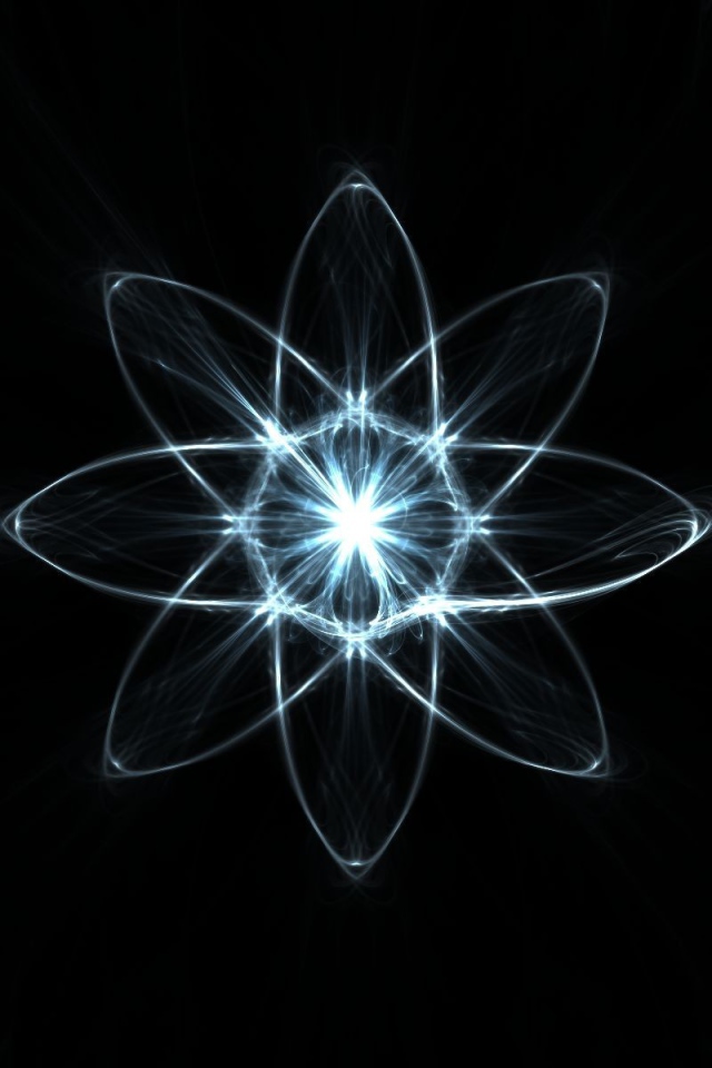 Светящаяся структура атома