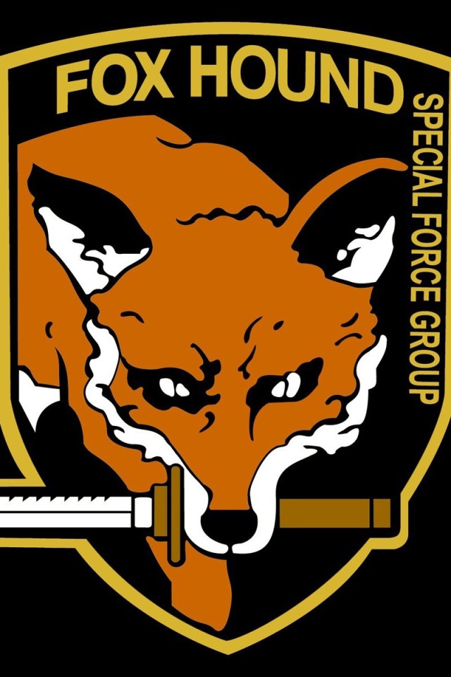 Военный шеврон с изображением лисы