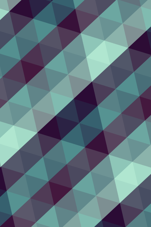 Орнамент из разноцветных треугольников