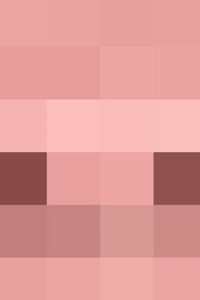 Розовый фон Minecraft