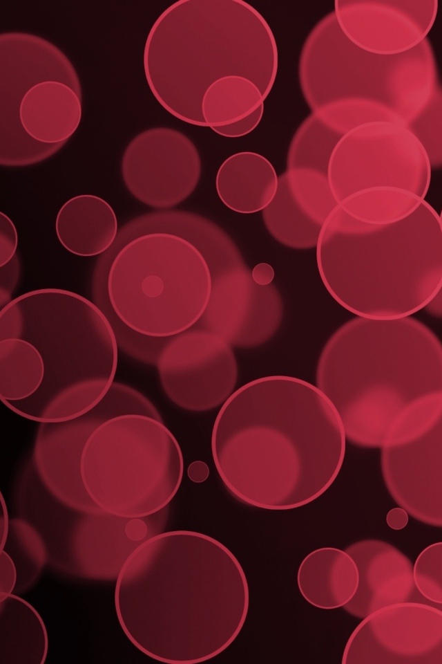 Розовые блики на красном фоне