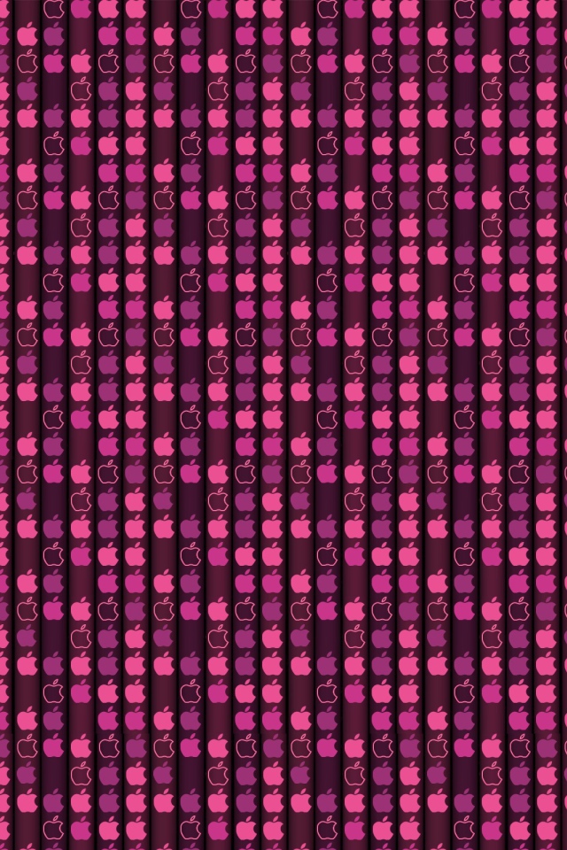 Фиолетовые яблоки, фон