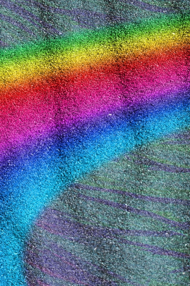 Радуга на песке