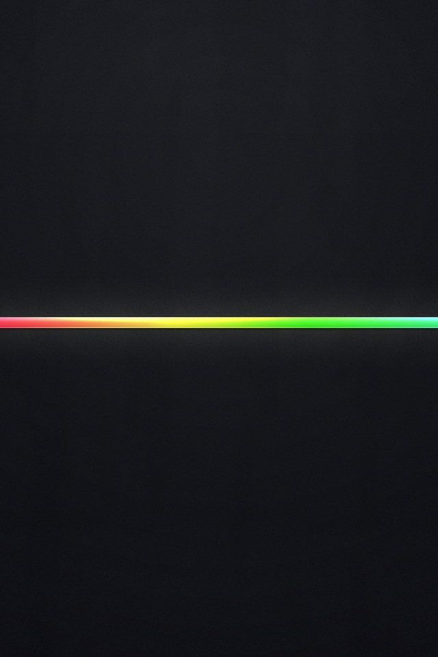 Радужная полоса на черном фоне