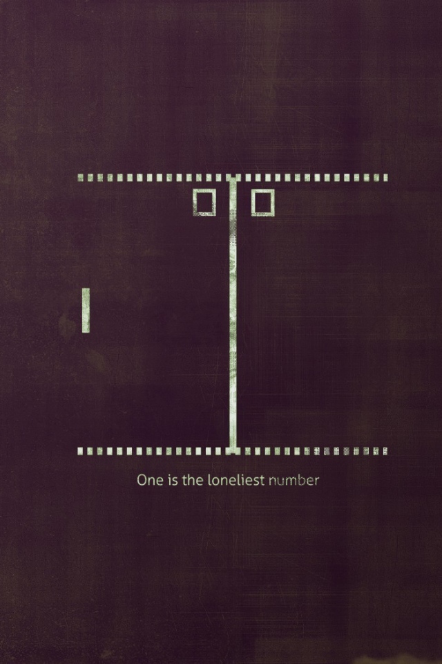 Ретро игра Понг, фон