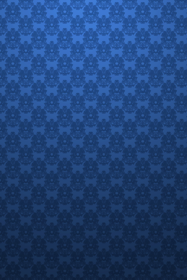 Королевские вензеля, голубой фон