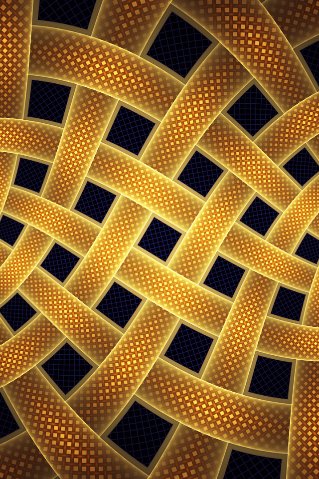 Спирали и фракталы, фон