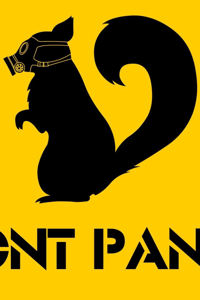 Белка в маске, не паниковать