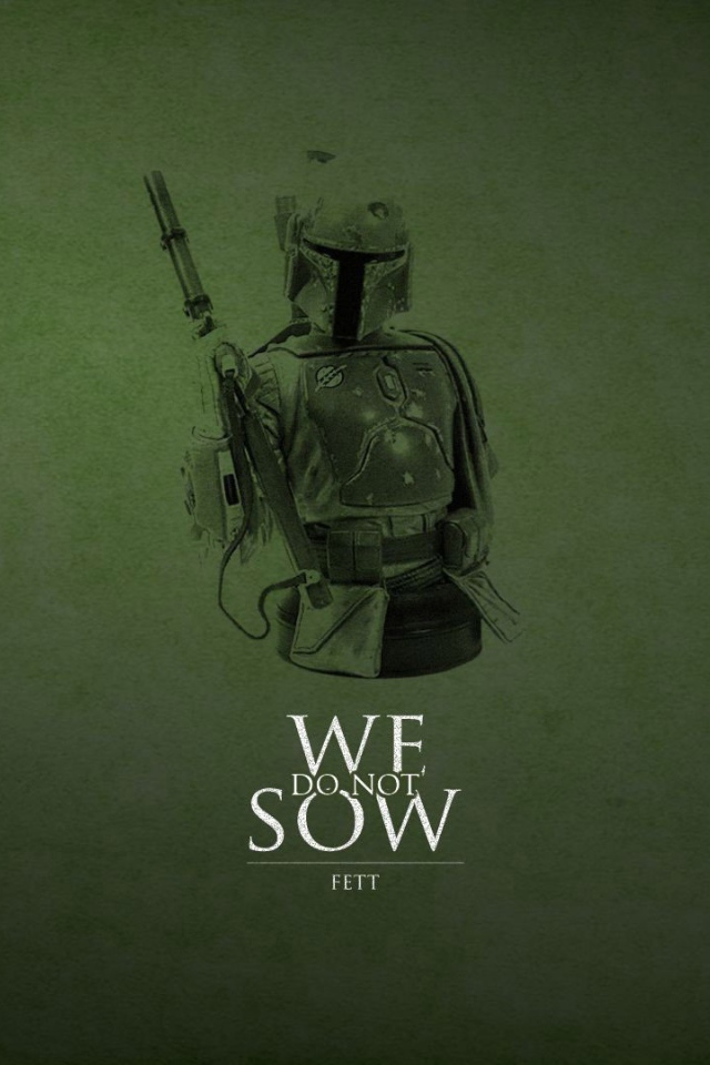 Звездные Войны, зеленый фон