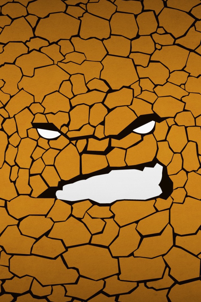 Каменный человек, фон