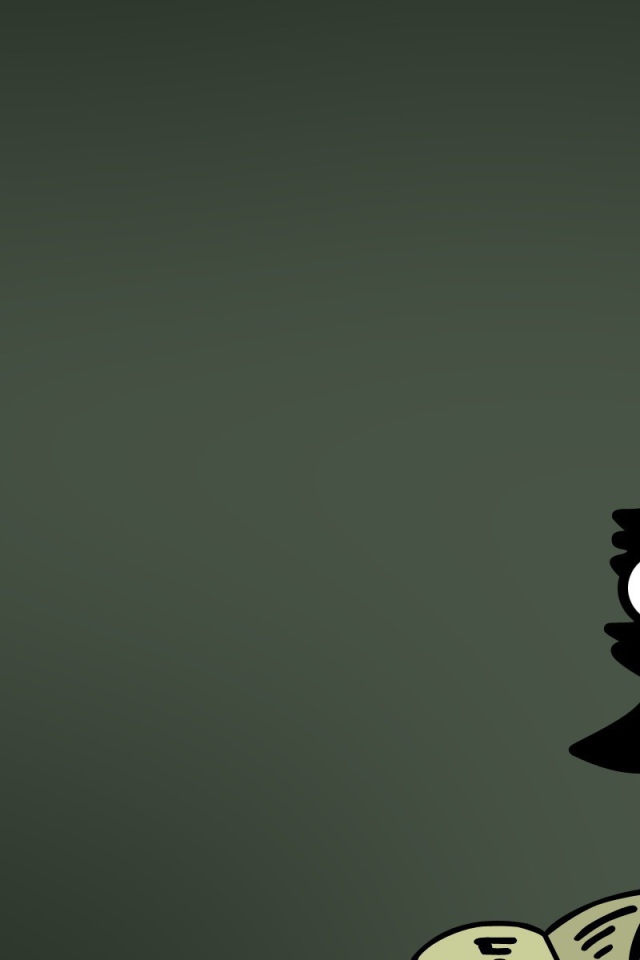 Удивленный папа, темный фон