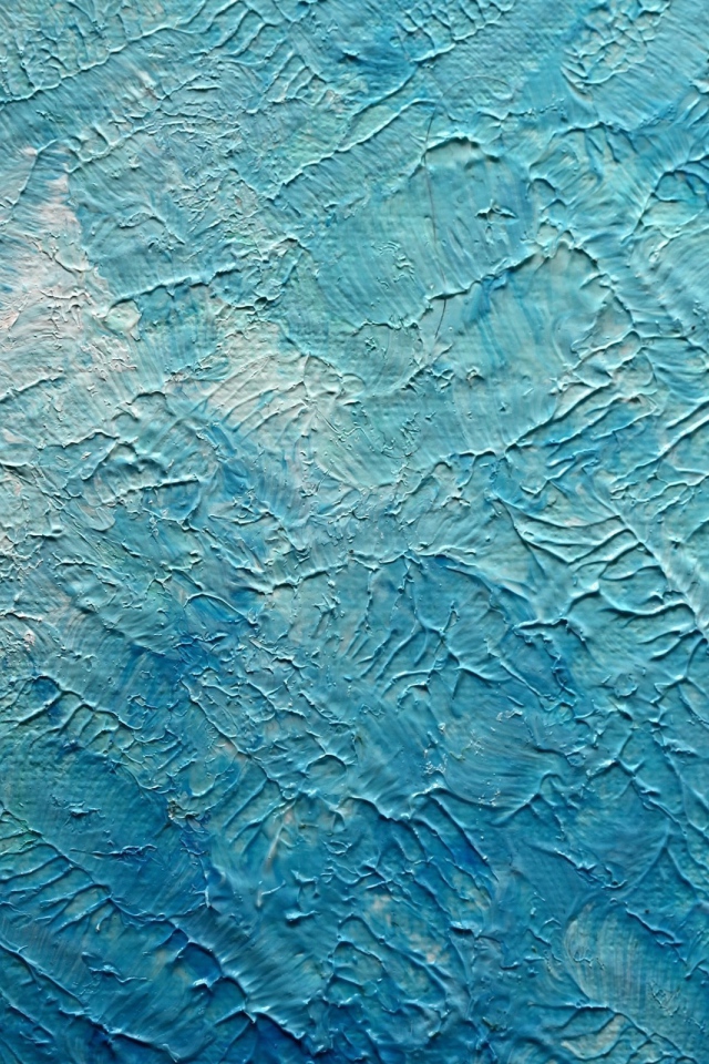 Текстура голубой краски