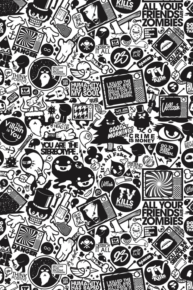 Фон из рисунков