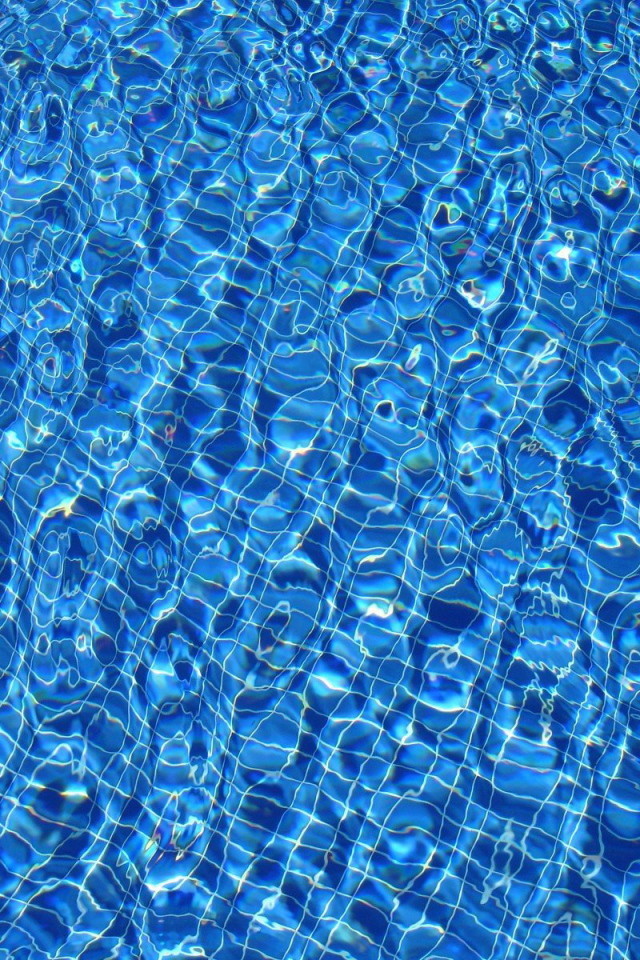 The bottom of the pool