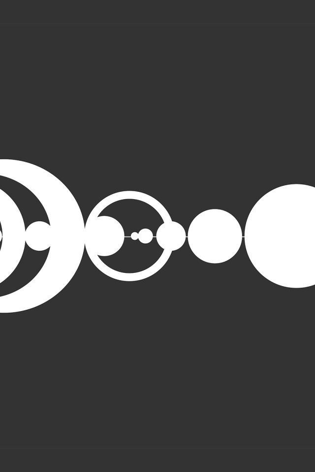 Геометрический орнамент, серый фон