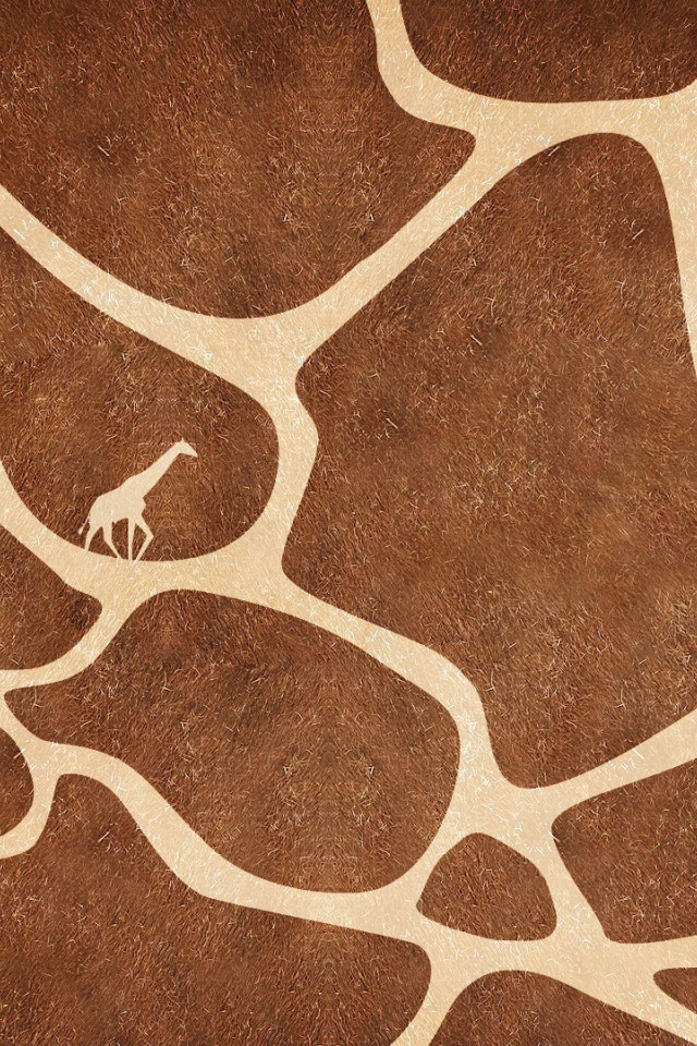 Текстура шкуры жирафа