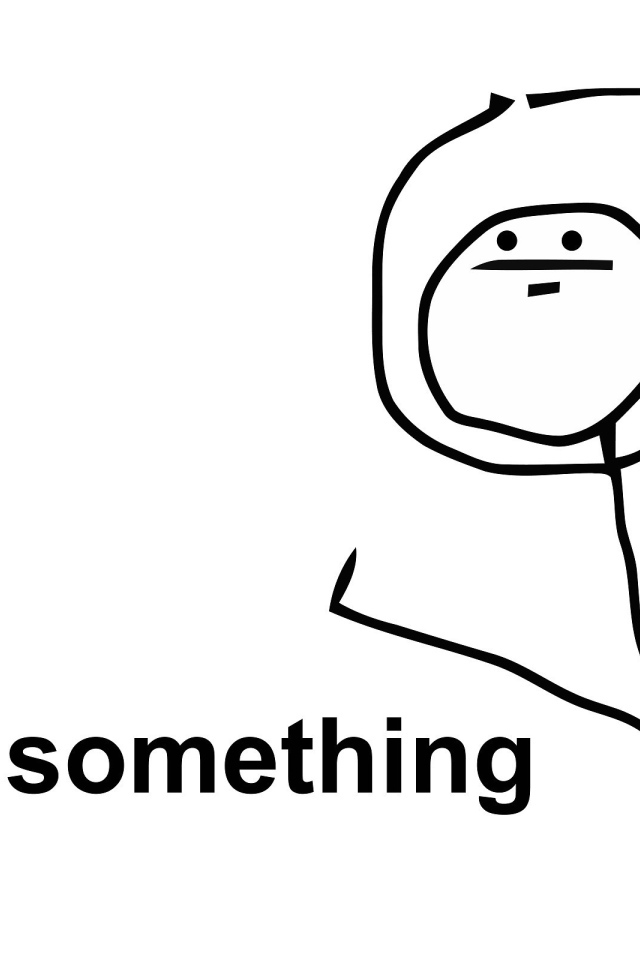 Это что-то, мем белый фон