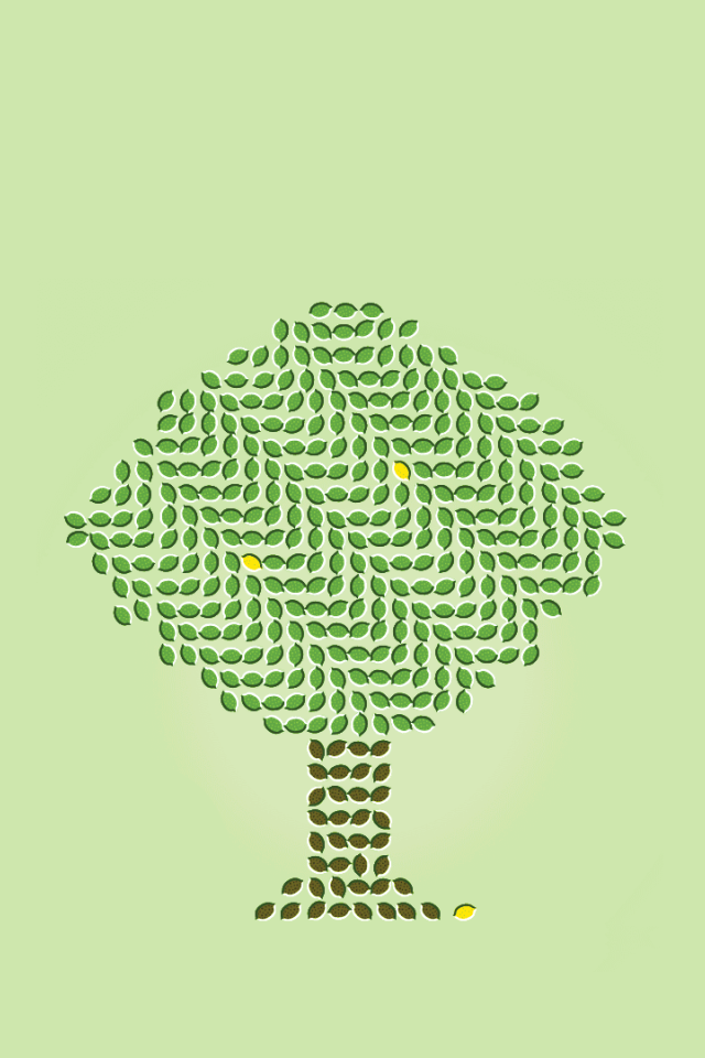 Дерево оптическая иллюзия