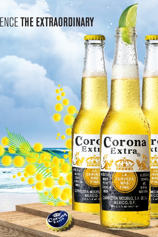 Реклама пива Corona