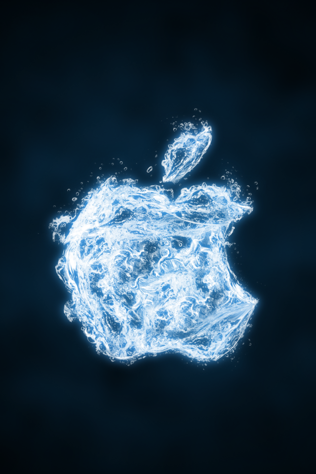 Голубое пламя, символ Эппл