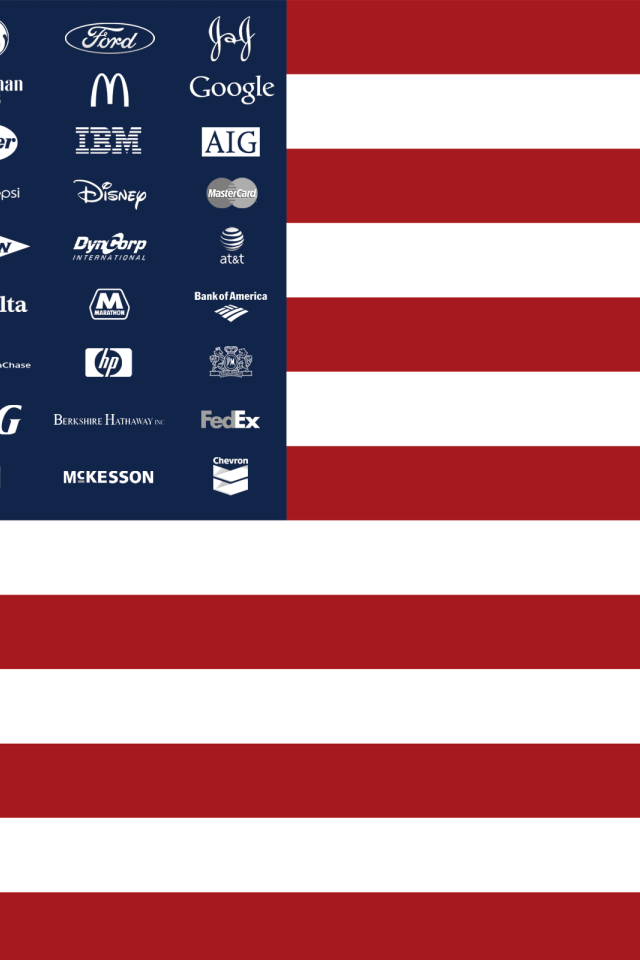 Бренды на флаге США