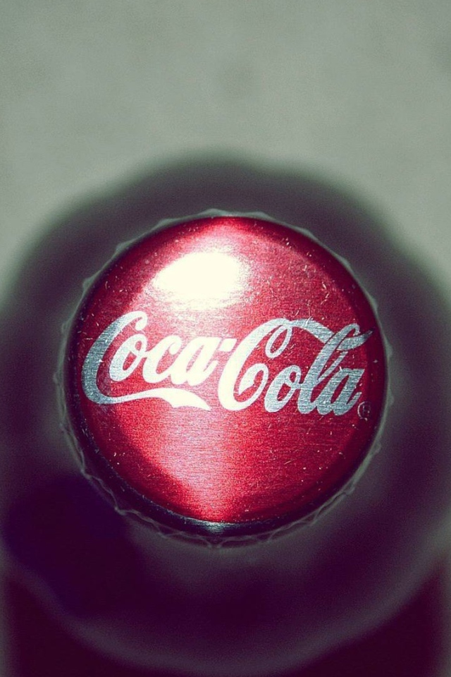 Крышка бутылки с Кока-Колой